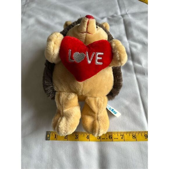 Valentines Hedgehog stuffed animal - Picture 6 of 6